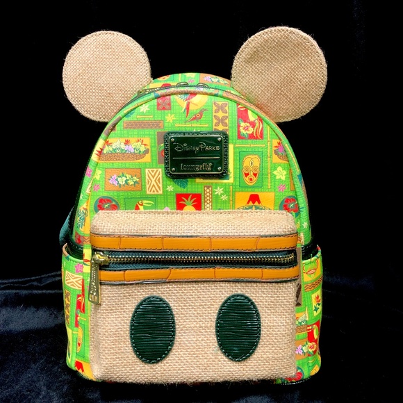 Loungefly Handbags - Disney Loungefly Enchanted Tiki Room Mickey Main Attraction Mini Backpack - NWT